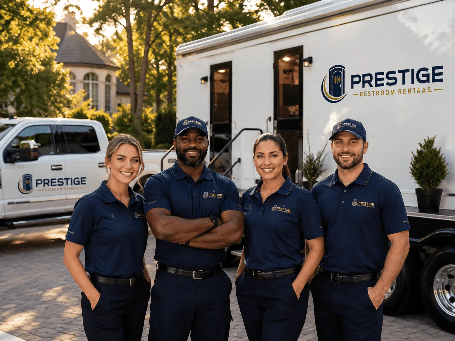 Trusted Luxury Portable Restrooms company in Lottie, LA